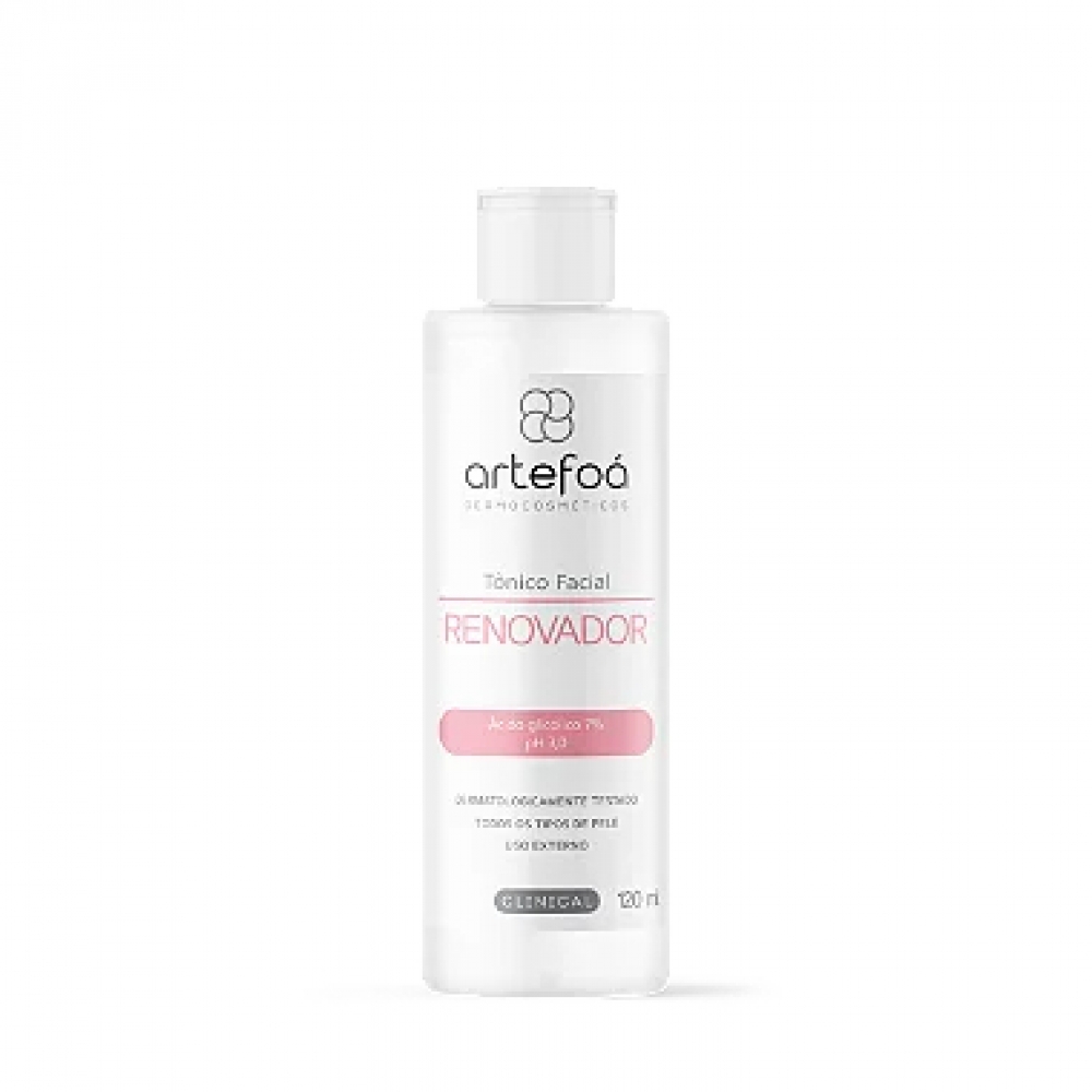 Tônico Facial Renovador - pH 3,0 - Ácido Glicólico 7% - 120ml Medcombo