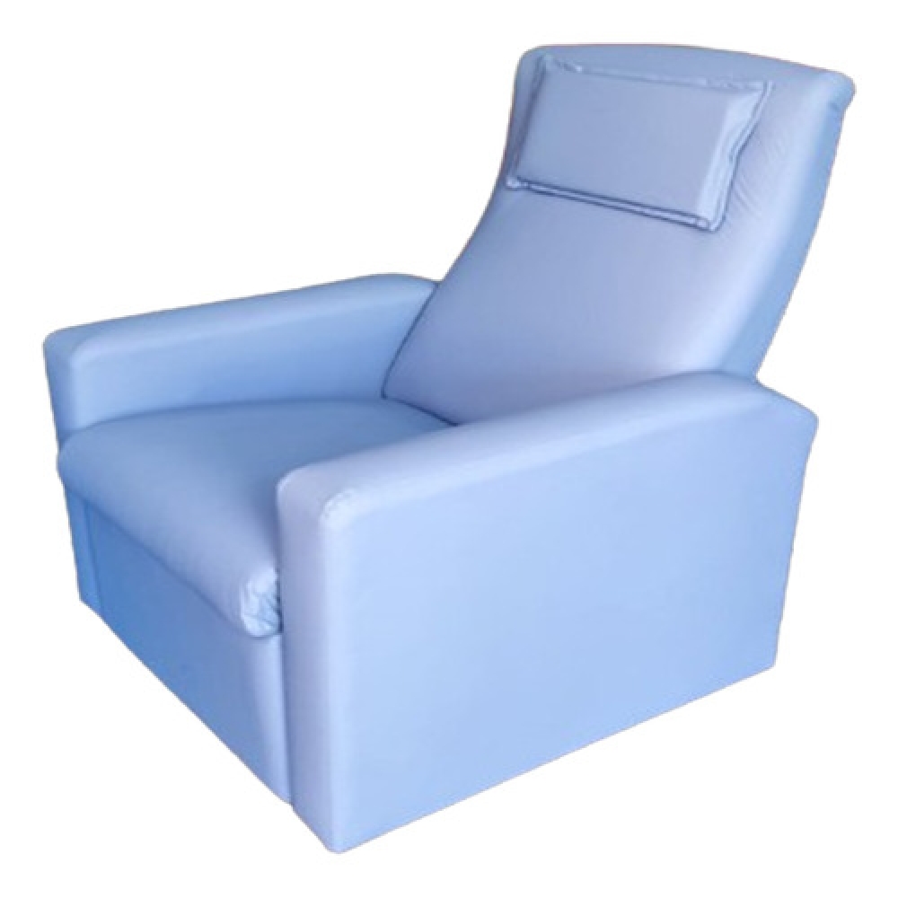 Poltrona Hospitalar Reclinável Azul