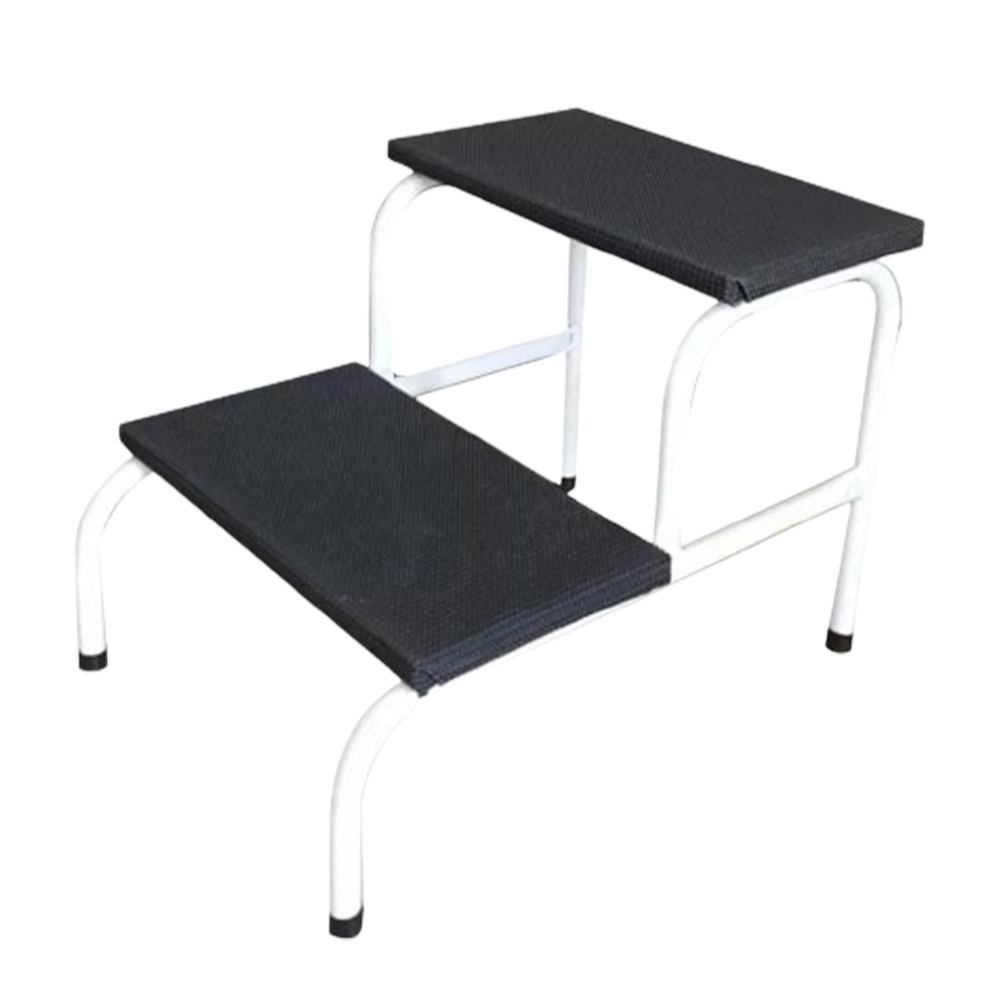 Escada 2 Degraus Para Maca E Depilação Medcombo - Branco