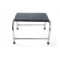 Escada Para Maca 1 Degrau Metálica Auxiliar Inox Medcombo