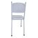 Kit 2 Cadeira Cozinha Jantar Metal Tubular Almofadada