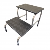 Escada Escadinha 2 Degraus Para Maca E Depilação Aço Inox