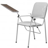 Cadeira Coleta de Sangue Plataforma Frontal  Medcombo - Branco