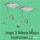 Kit 2 Mesa De Mayo Instrumental  Inox Medcombo