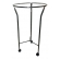 Kit 10 Suporte Para Saco Hamper Em Inox