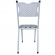 Cadeira para Cozinha MC Jantar Tubular Almofadada - Estrutura Branca - Assento Captone