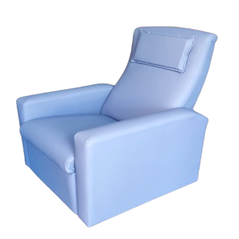 Poltrona Hospitalar Reclinável - Azul