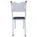Cadeira para Cozinha MC Jantar Tubular Almofadada - Estrutura Branca - Assento Floral