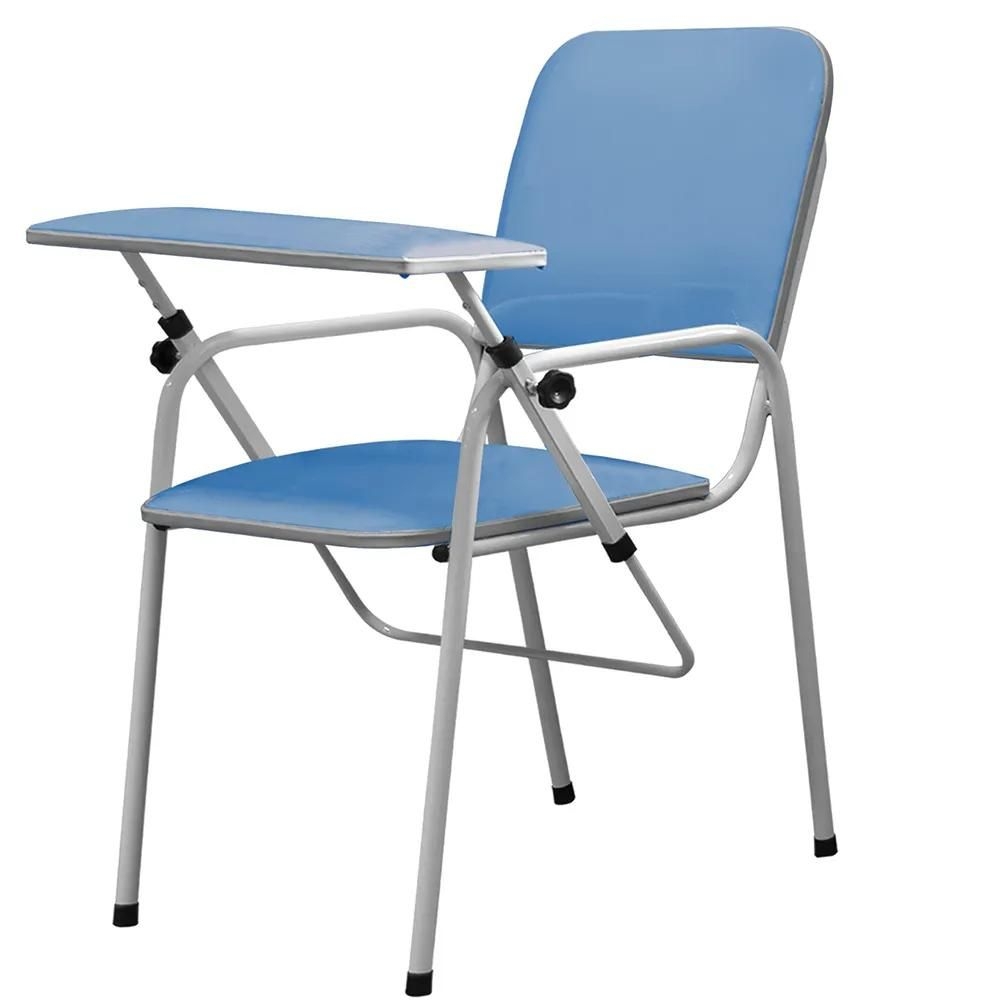 Cadeira Coleta de Sangue Plataforma Frontal  Medcombo - Azul